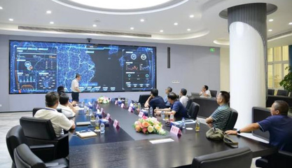 彭勁帶隊赴纜信網絡調研 強化信息系統運維服務，筑牢安全傳輸防線